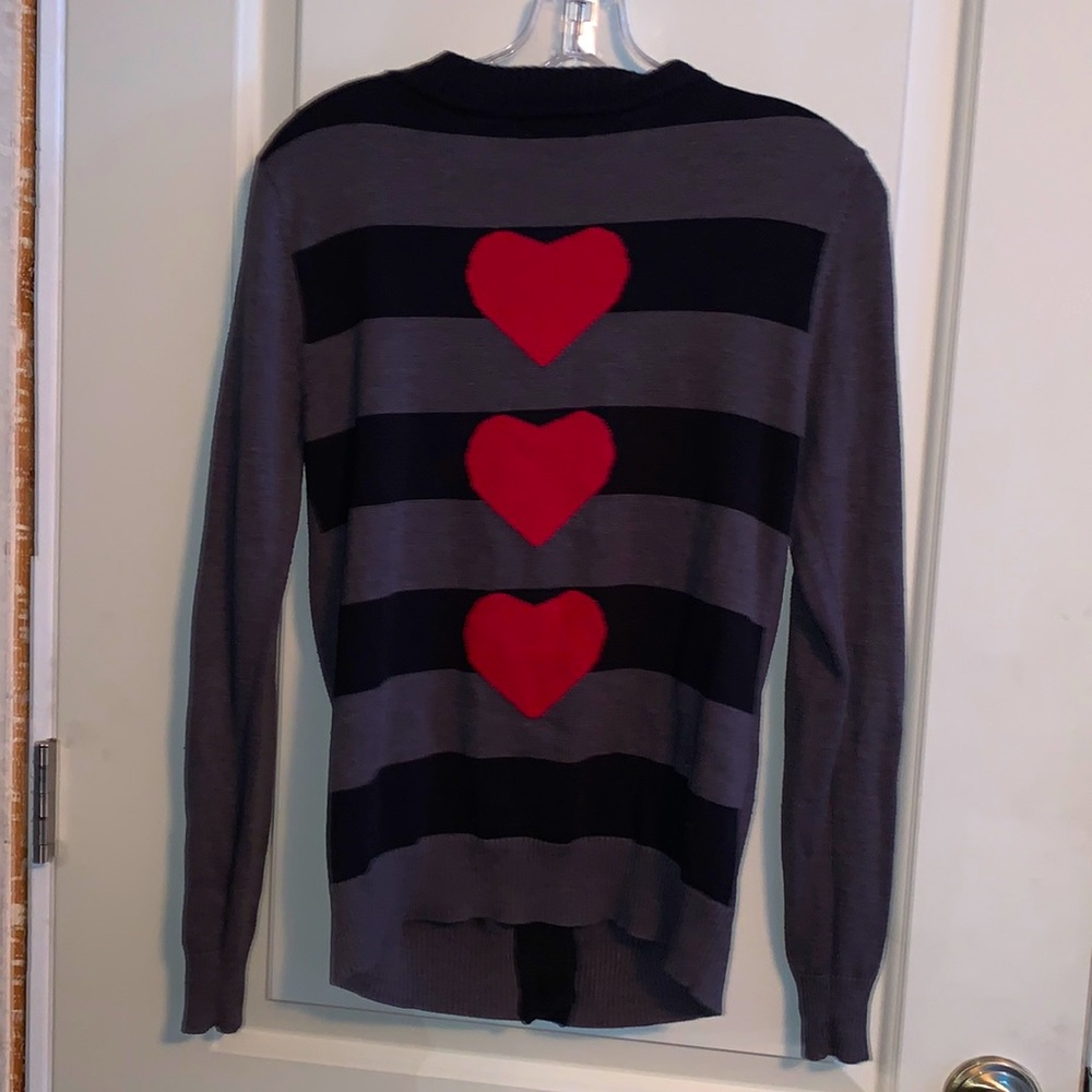 Material Girl Heart Cardigan